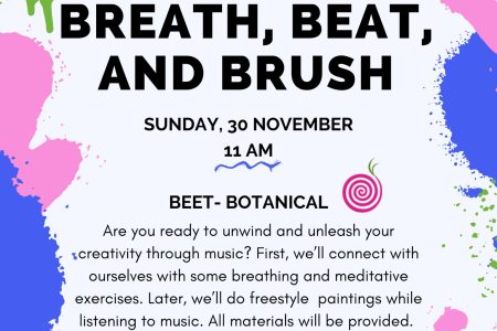 Breath, Beat and Brush | Beetcommunity – Botanical garden