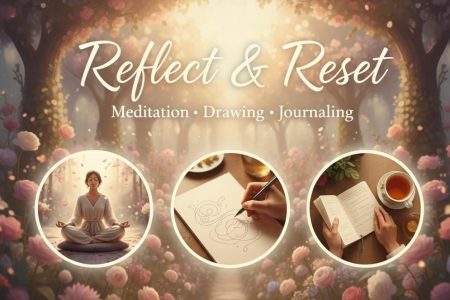 Reflect & Reset: Meditation, Drawing, Journaling Beet-Botanical garden