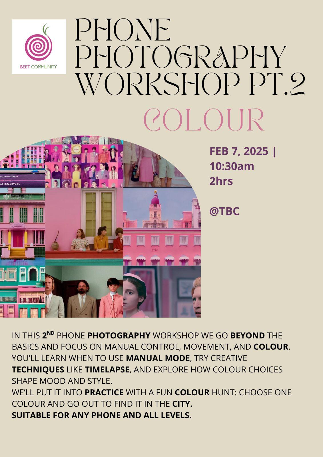 Iphone Photography Beet-Workshop